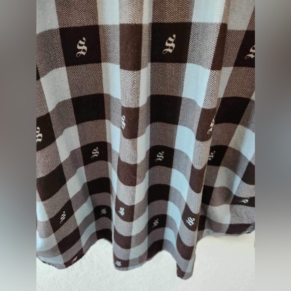 Magellan Outdoors Blue Flannel Shiner Button Down Shirt Size 2XL - Picture 6 of 8